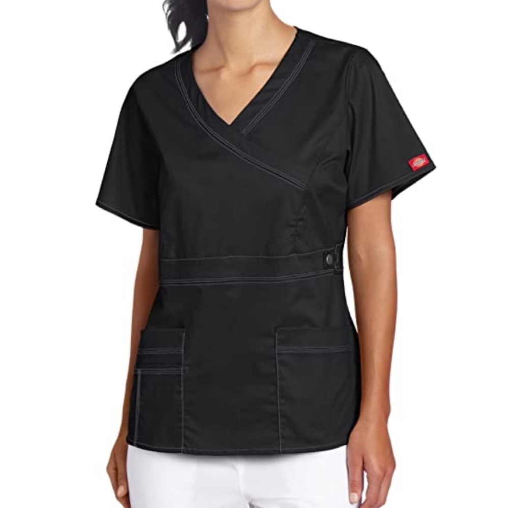 DICKIES Women's Scrub Top - XL